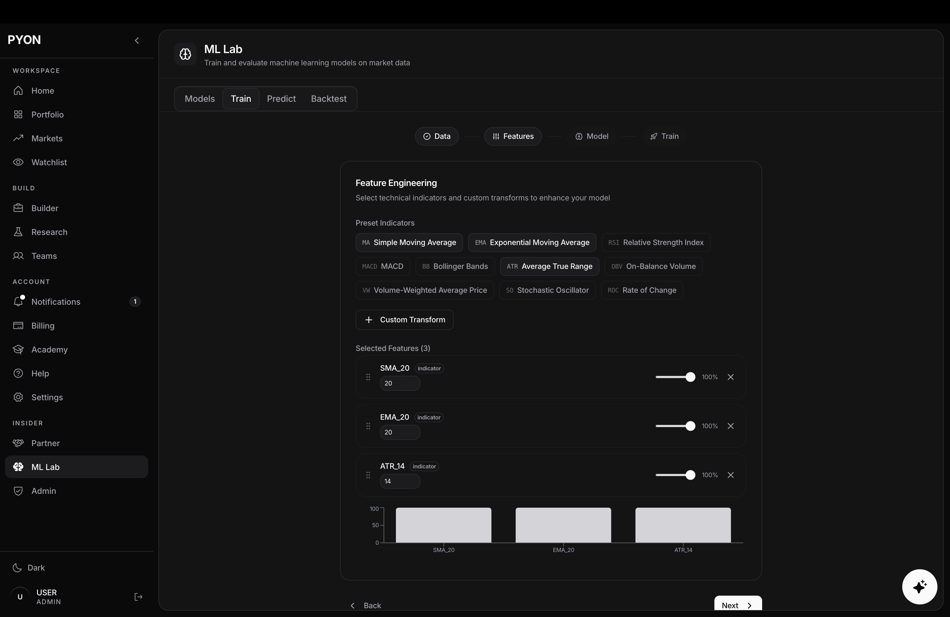 ML Lab feature engineering